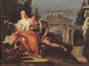 Giovanni Battista Tiepolo Rinaldo and Armida (mk08) Sweden oil painting artist